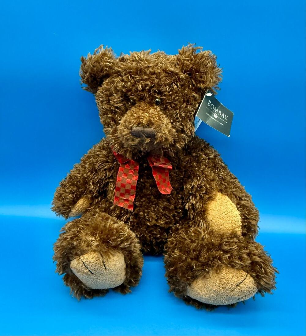 Bombay Porter Teddy Bear Russ Berrie Limited Edition St Jude Brown Plush w/ Tag